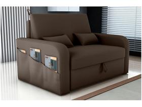 Sofá-cama 2 Lugares Casal Veludo Matrix Lady Dai